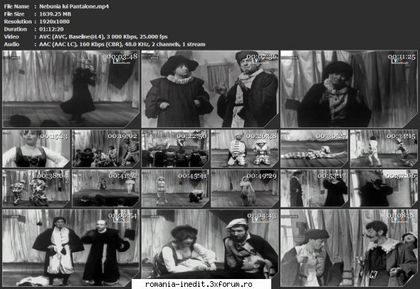 nebunia lui pantalone (1971) (teatru)