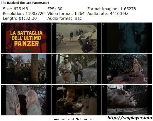 the battle the last panzer (1969) the battle the last panzer (1969)la battaglia romana prim