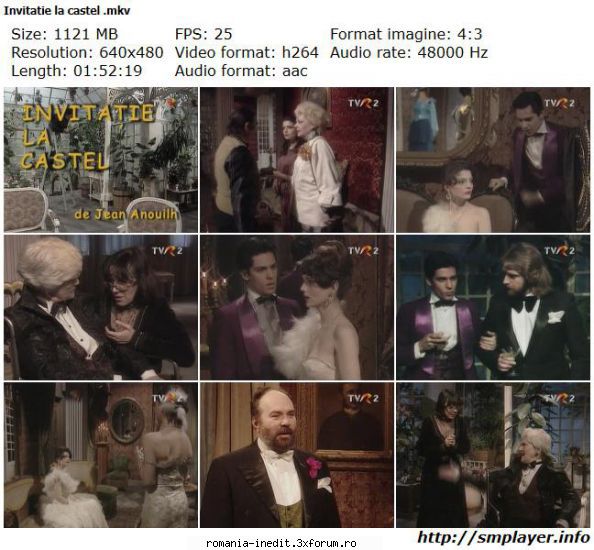 invitatie castel (1991) (teatru tv) repostare castel (1991)