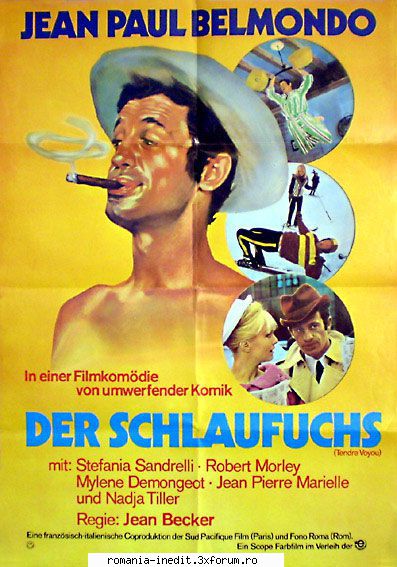 jean paul belmondo tendre voyou tender scoundrel der germansubs jean-paul belmondo, nadja tiller,