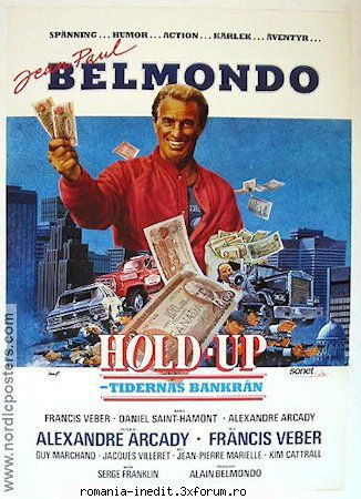 jean paul belmondo hold-up der boss german belmondo, kim cattrall, guy clown, the clever rascal