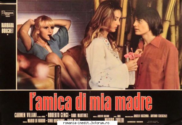 barbara bouchet l'amica mia madre sensitive teenager with tough tomboyish girlfriend falls for his