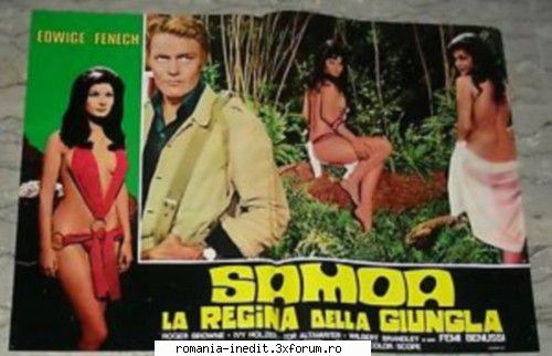 edwige fenech (1948 movie collection samoa, regina della giungla 1968year: malatesta holzer, edwige