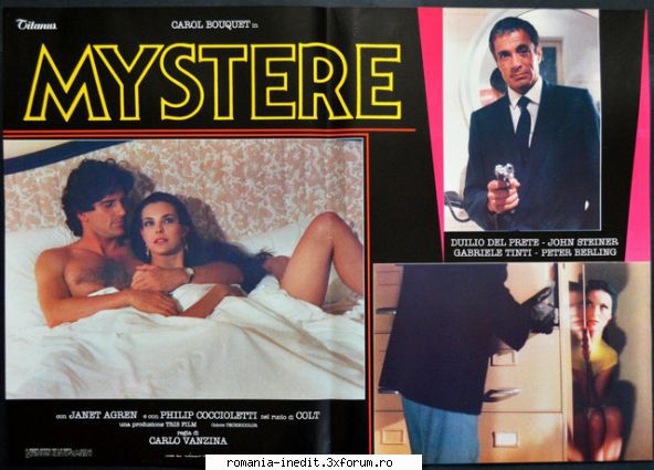 carole bouquet mystere der killer und das callgirl english bouquet, phil duilio del are after