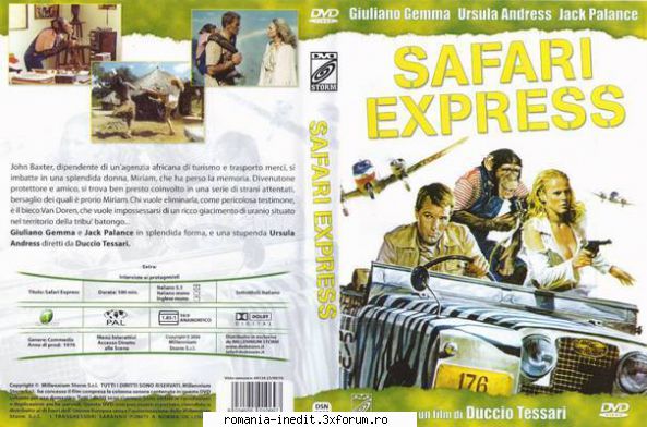 ursula andress safari express :director: duccio giuliano gemma, ursula andress, jack and howard work