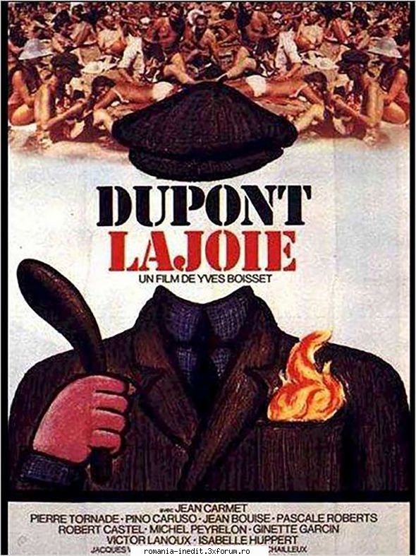 isabelle huppert dupont lajoie 1975year: yves boisset huppert ,jean tornadea family holiday turns