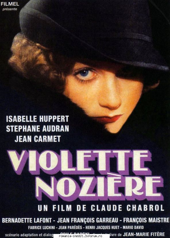 isabelle huppert violette noziere 1978year: claude huppert, stphane audran, jean carmetin interwar