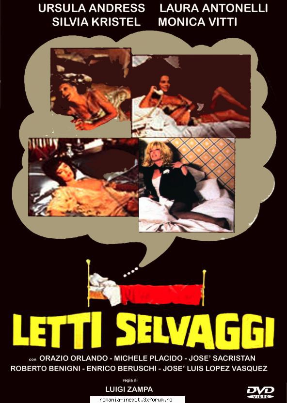 sylvia kristel tigers letti selvaggi andress, laura antonelli, sylvia kristelan italian comedy about