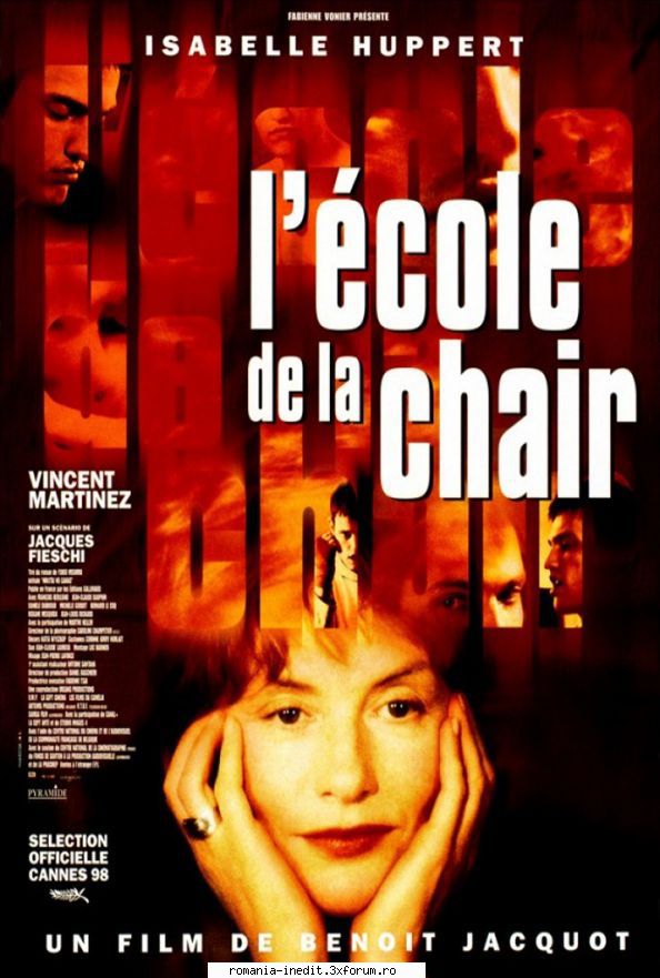 isabelle huppert l'cole 1998year: benot executive obsession for quentin, young bisexual hustler,