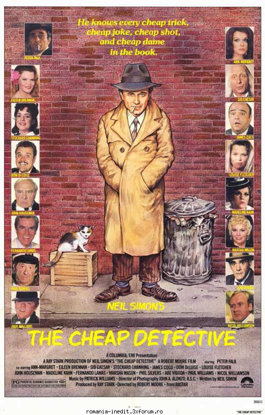 the cheap detective der robert peter falk, eileen brennanlou the cheap detective has entered world