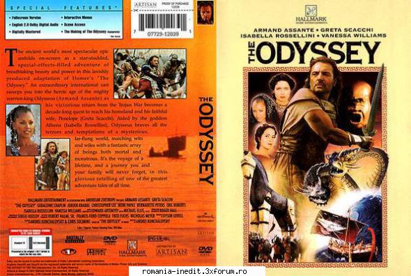 greta scacchi the odyssey die abenteuer des odysseus 1997uncut vhs assante, greta scacchi, irene