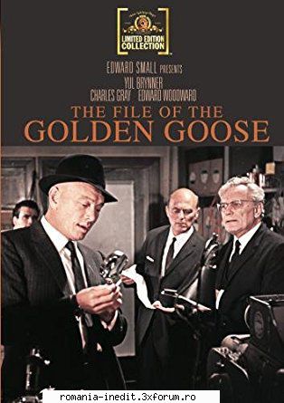 kim novak the file the golden goose die spur fuehrt nach soho sam yul brynner, charles gray, edward