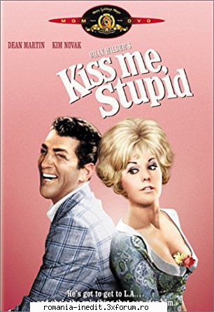 kim novak kiss me, stupid kuess mich dummkopf dean martin, kim novak, ray piano teacher orville