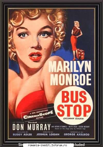 marilyn monroe bus stop joshua marilyn monroe, don murray, arthur o'connella naive but stubborn