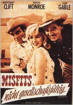 marilyn monroe misfits nicht gable, marilyn monroe, montgomery clifta divorce falls for cowboy who