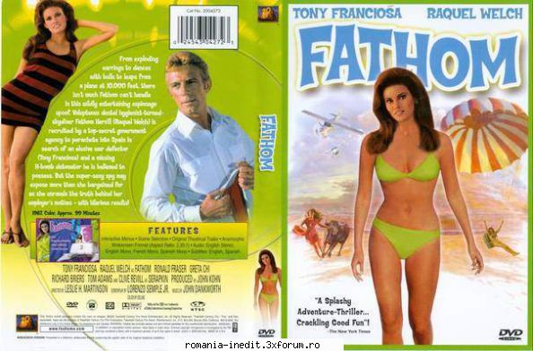 raquel welch fathom germansubs english anthony franciosa, raquel welch, ronald fraserin southern