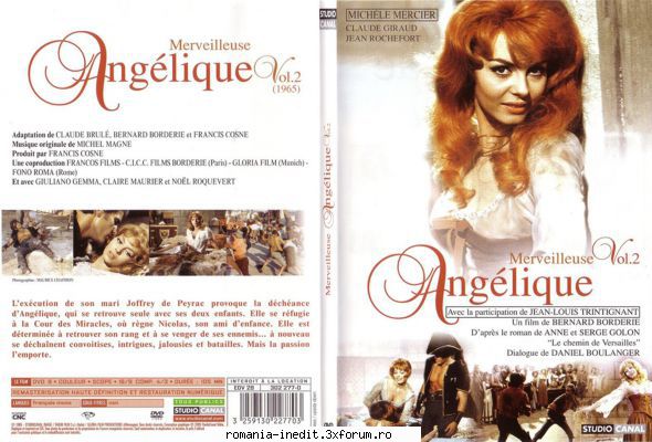 michle mercier anglique angelique the road versailles angelique teil french :director: bernard