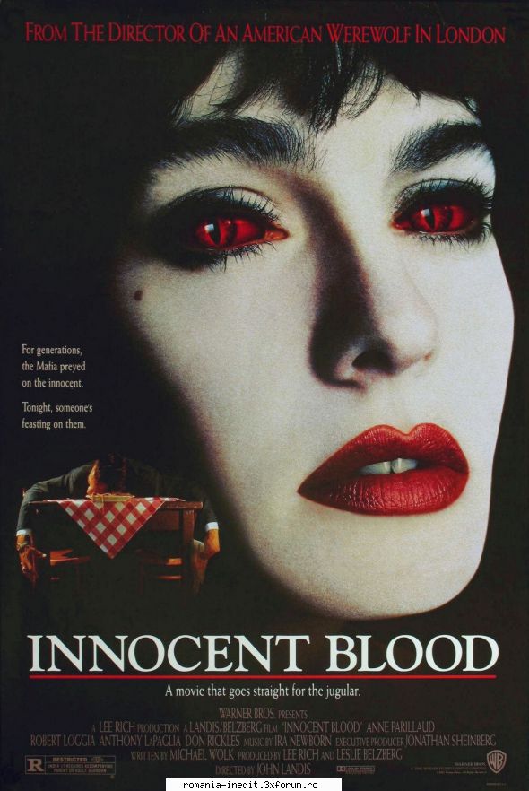 anne parillaud innocent blood bloody marie eine frau mit biss parillaud, anthony lapaglia, robert