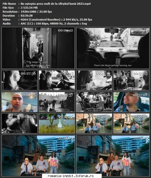 nu prea mult de la lumii 
ilinca lui radu jude să ia cu a noastre. filmul are la bază un