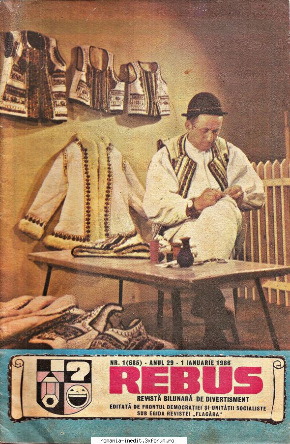 [b] revista rebus postez revista rebus nr. 685-1986 format mai jos: