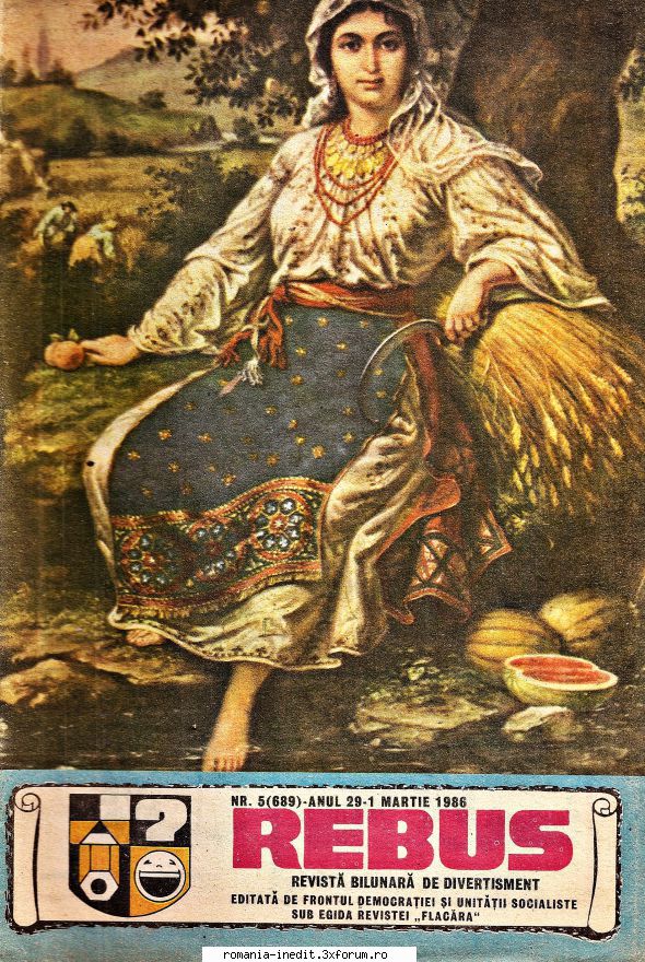 [b] revista rebus postez revista rebus nr. 689-1986 format mai jos: