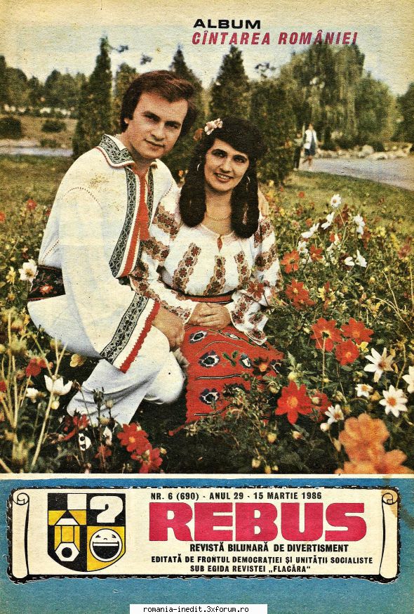 [b] revista rebus postez revista rebus nr. 690-1986 format mai jos: