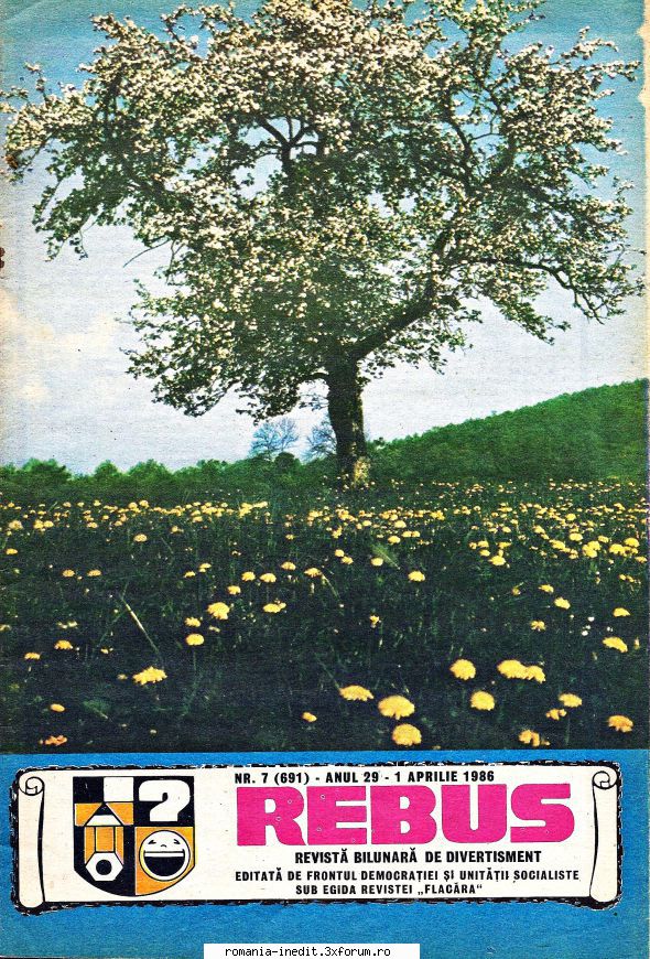 [b] revista rebus postez revista rebus nr. 691-1986 format mai jos: