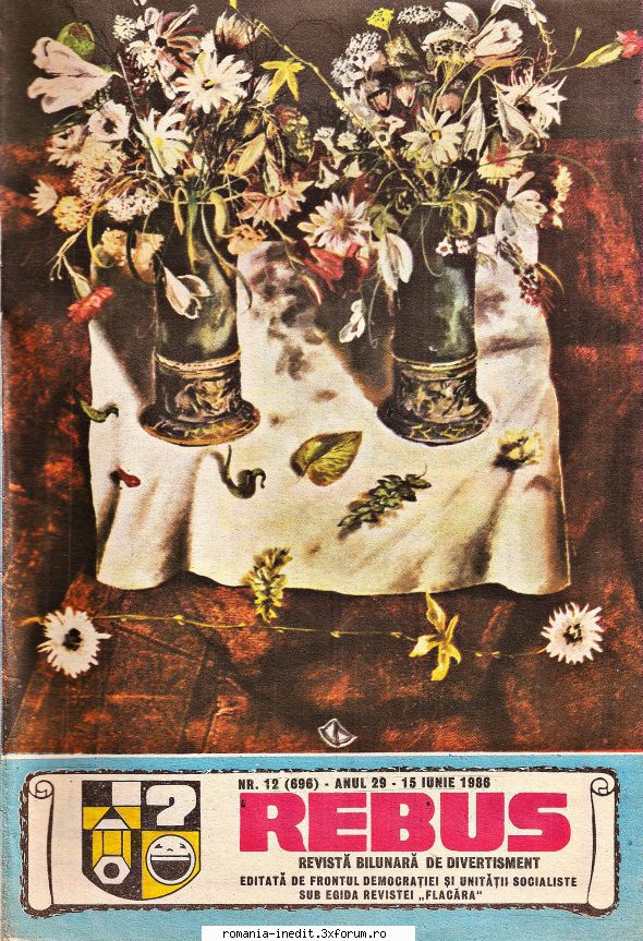 [b] revista rebus postez revista rebus nr. 696-1986 format mai jos: