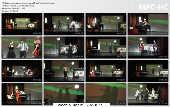 A douasprezecea noapte(Trupa Teatrulescu)