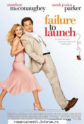 failure launch (2006) man who still lives with his parents falls love with the woman his dreams and