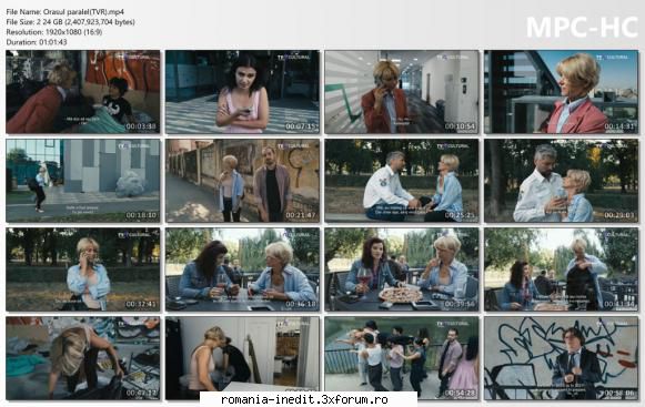 orasul paralel este proiect teatru imersiv romnia, realizat ntre 2021 și 2023, sub forma unei