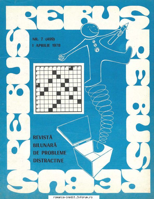 [b] revista rebus postez revista rebus nr. 499-1978 format mai jos: