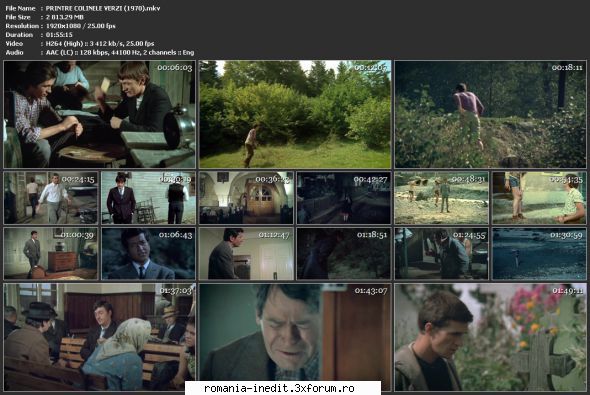 printre colinele verzi (1971)