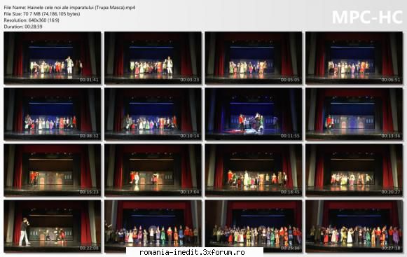 hainele cele noi ale (trupa masca)