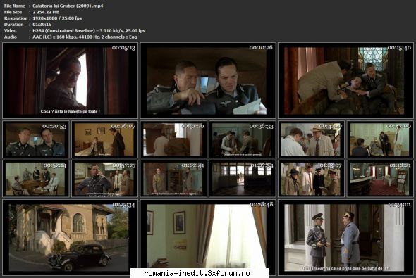 calatoria lui gruber (2009)