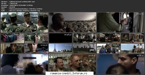 california dreamin' (2007) fileq.net este filehost nou foarte descarcare apasati data, doua ori sau