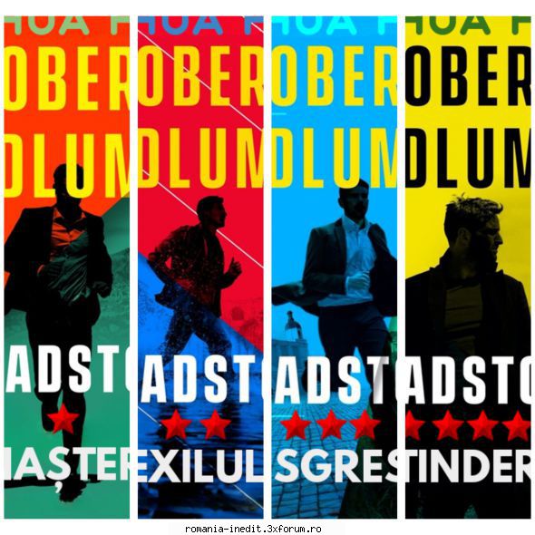 [b] colectia robert ludlum coperti pentru seria joshua hood, din universul jason bourne