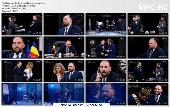 aprilie, (2017) (teatru tv)