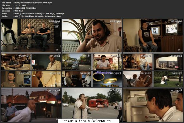 nunti, muzici casete video (2008)