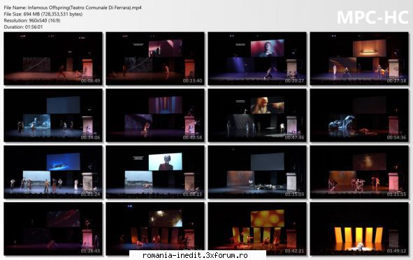 festivalul teatru 7.infamous comunale și de: fiona israel galv�n warren ellis dirty three,
