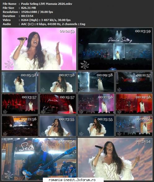 paula seling live mamaia 2026