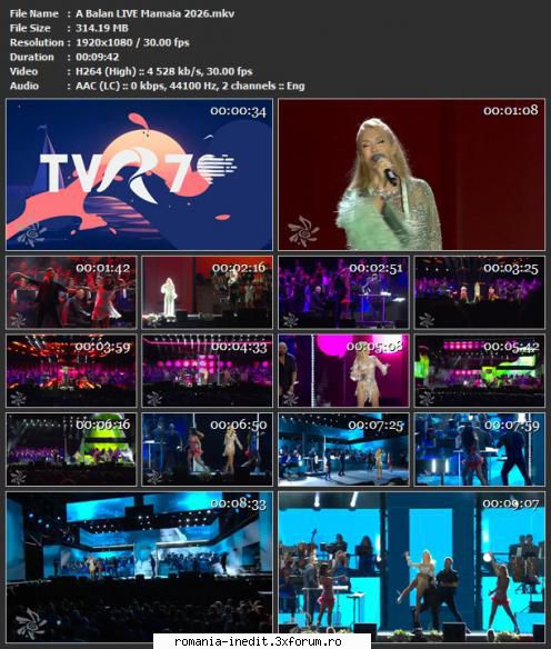 andreea balan live mamaia 2026