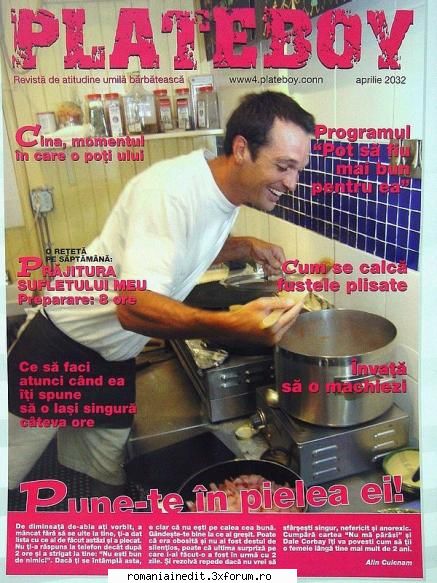 revista pentru barbati... super! comentez rad! bine apare aprilie 2032... s-ar putea mai apuc