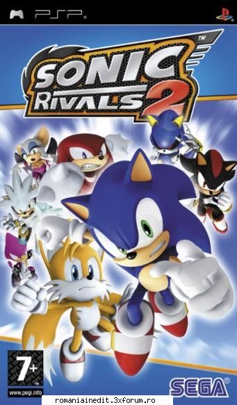 new psp games !!! sonic rivals