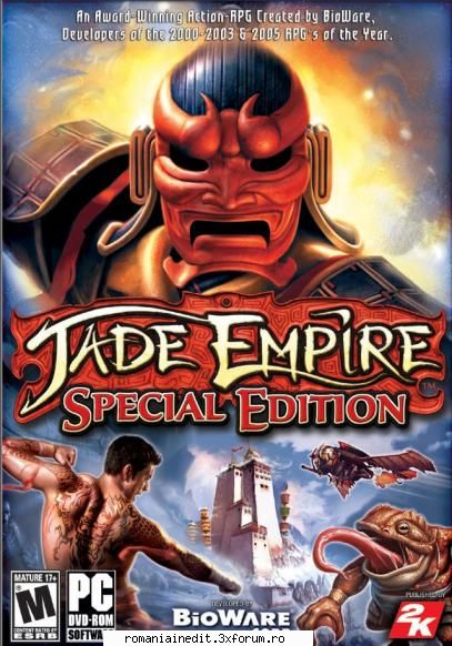 jade empire: special edition (2007) info: ========== release year: 2007 genre: rpg 3rd person UPLOADER