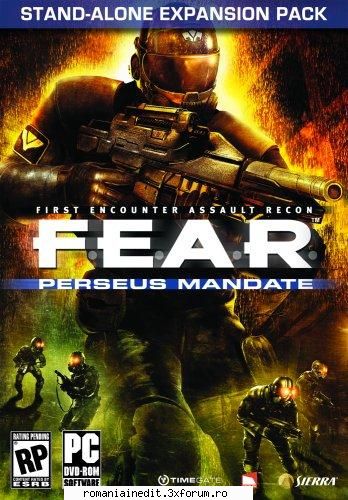 f.e.a.r. perseus mandate rip[1.92 gb] f.e.a.r. perseus mandate, the second expansion pack for UPLOADER