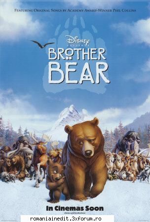 brother bear (2003) [audio romana] dvd rip, audio engleza