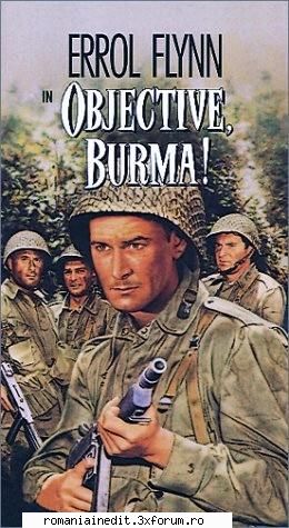 objective burma (1945) (errol flynn) runtime hours nominated for oscarsa group men parachute into