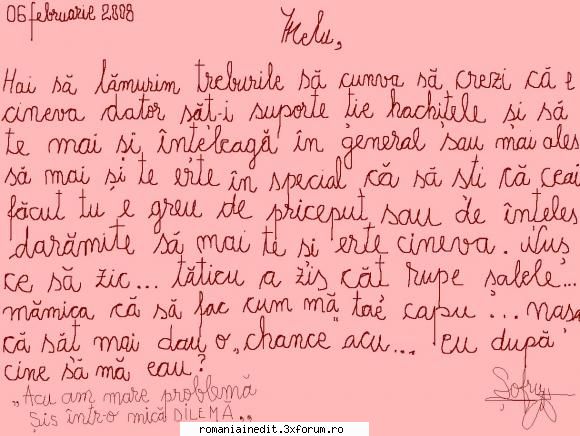 stilul epistolar (2008) dilema