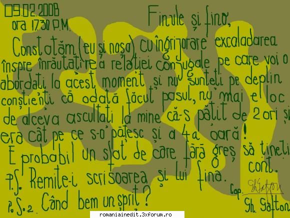 stilul epistolar (2008) aveti grija!